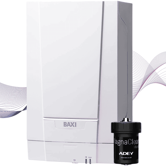 Baxi 800 Heat regular (heat-only) gas boiler with Adey MagnaClean filter