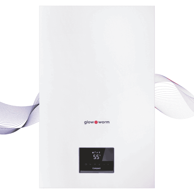 Glow-worm Compact gas combi boiler, front view
