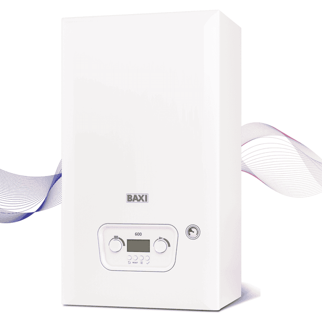 Baxi 600 System 2 gas system boiler with external pressure gauge